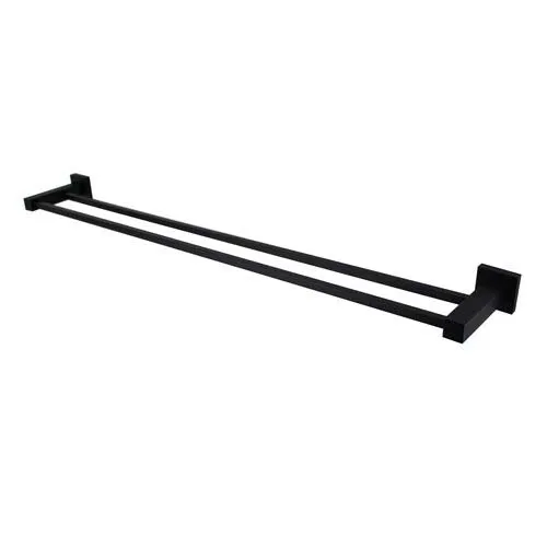Double Towel Rail 600Mm Electroplated
Matt Black