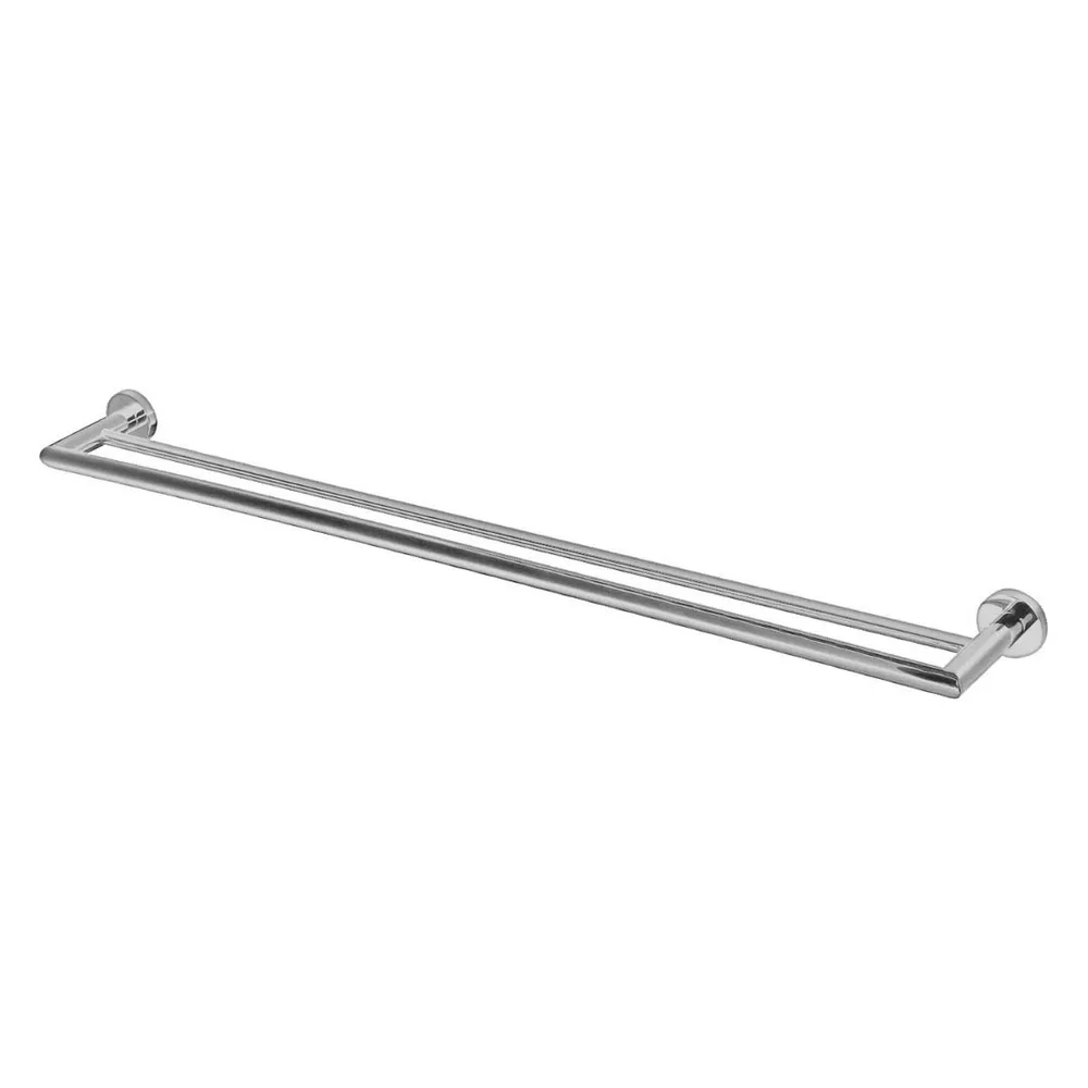 Double Towel Rail 750Mm Electroplated Chrome