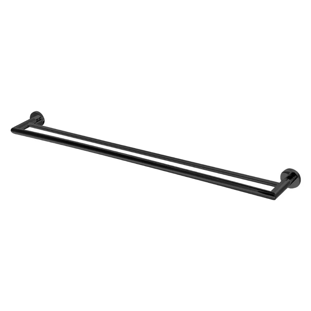 Double Towel Rail 750Mm Electroplated
Matt Black