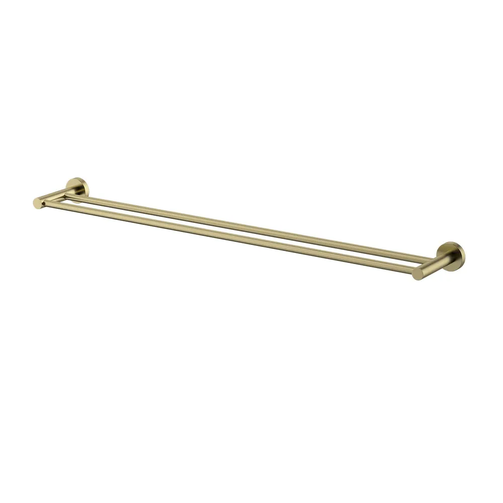 Double Towel Rail 750Mm PVD
Brushed Bronze