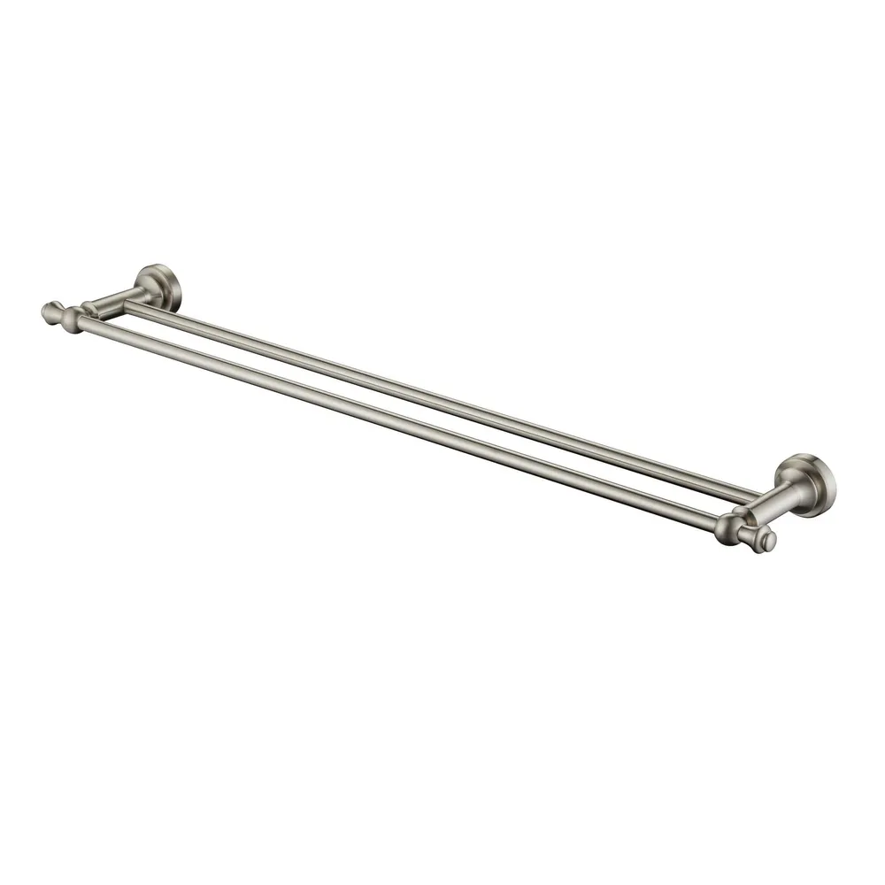 Double Towel Rail 750Mm PVD
Brushed Nickel