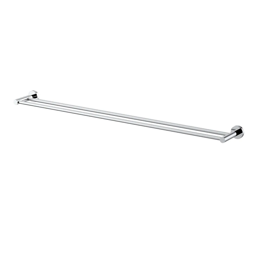 Double Towel Rail 900Mm Electroplated Chrome