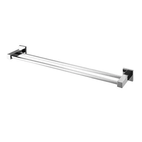 Double Towel Rail 900Mm Electroplated Chrome