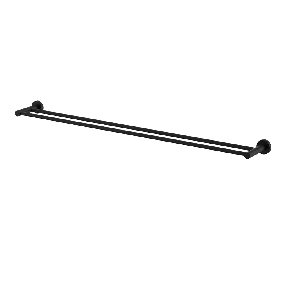 Double Towel Rail 900Mm Electroplated
Matt Black