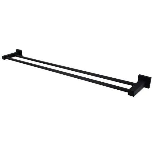 Double Towel Rail 900Mm Electroplated
Matt Black