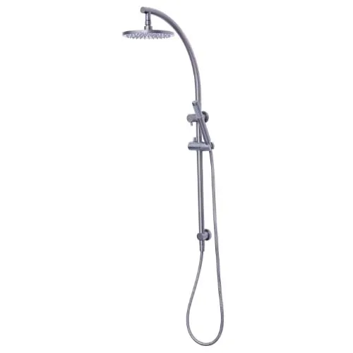 Dubbo Shower Column Set
Top Inlet
200Mm Brass Shower Head Electroplated
Gunmetal