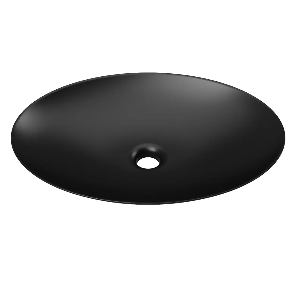 Feather Basin Black Matt