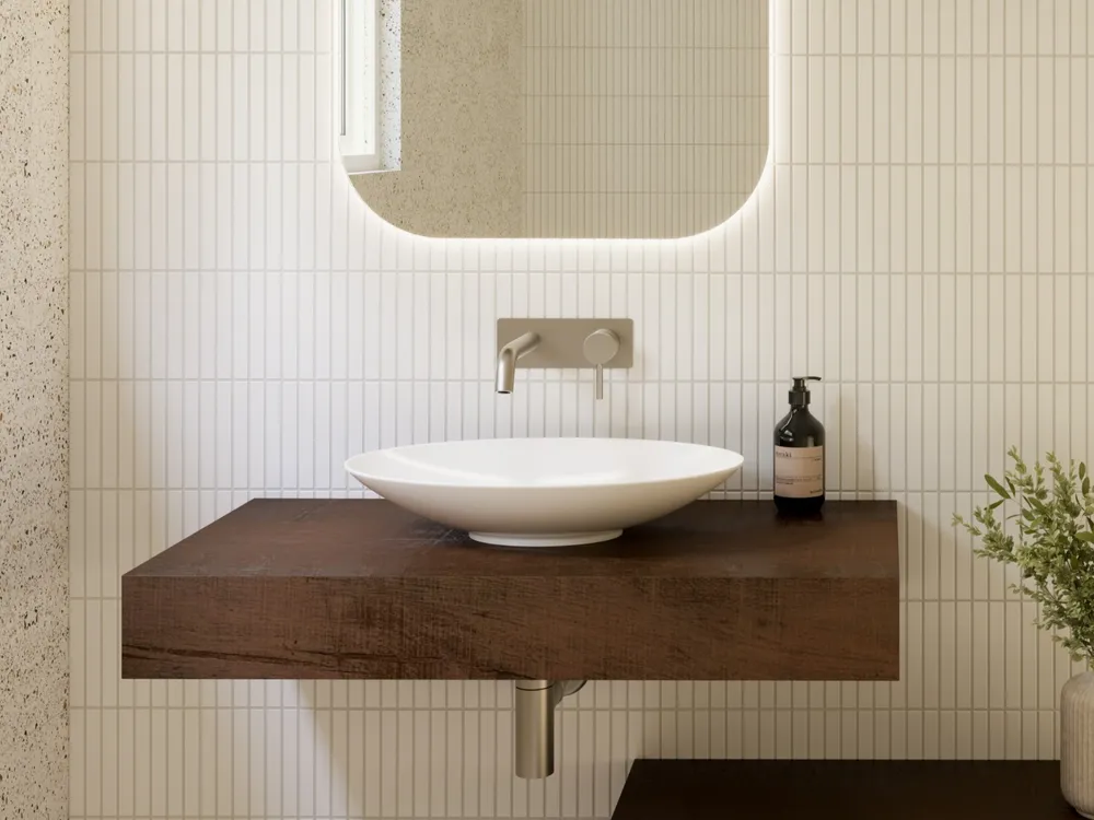 Feather Basin White Gloss thumbnail 3