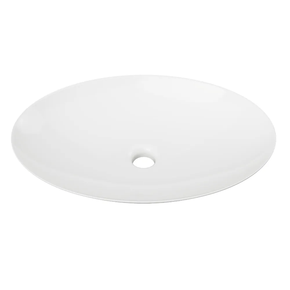 Feather Basin White Gloss
