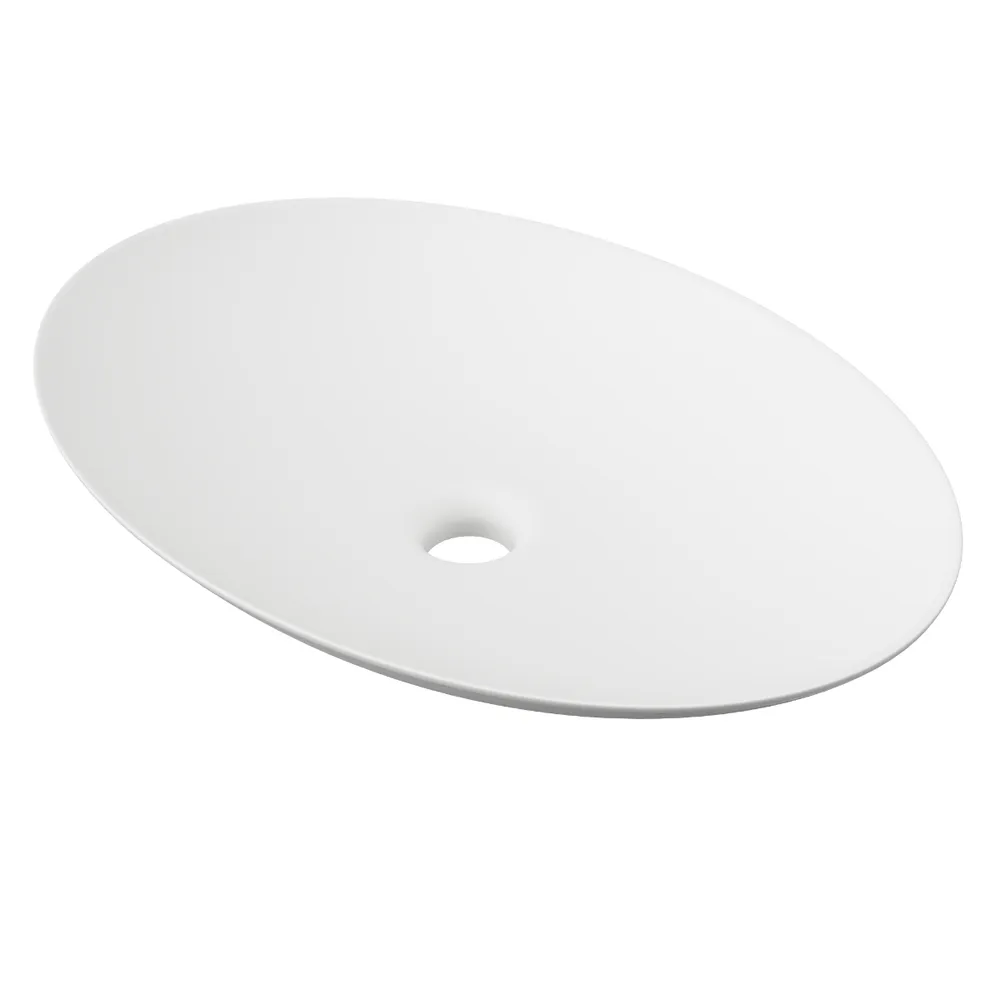 Feather Basin White Matt thumbnail 2
