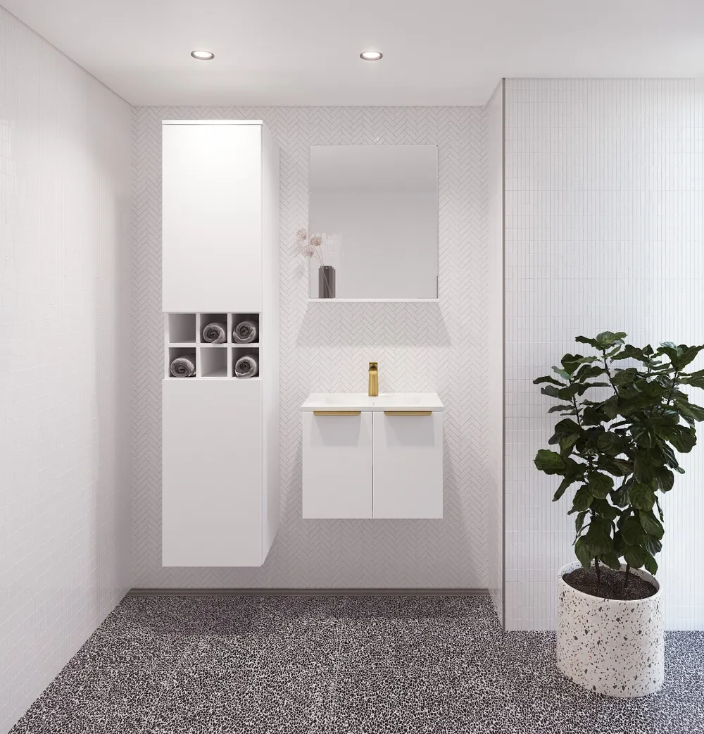 Florida Ensuite Wall Hung Vanity thumbnail 4