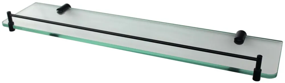 Glass Shelf Electroplated
Matt Black