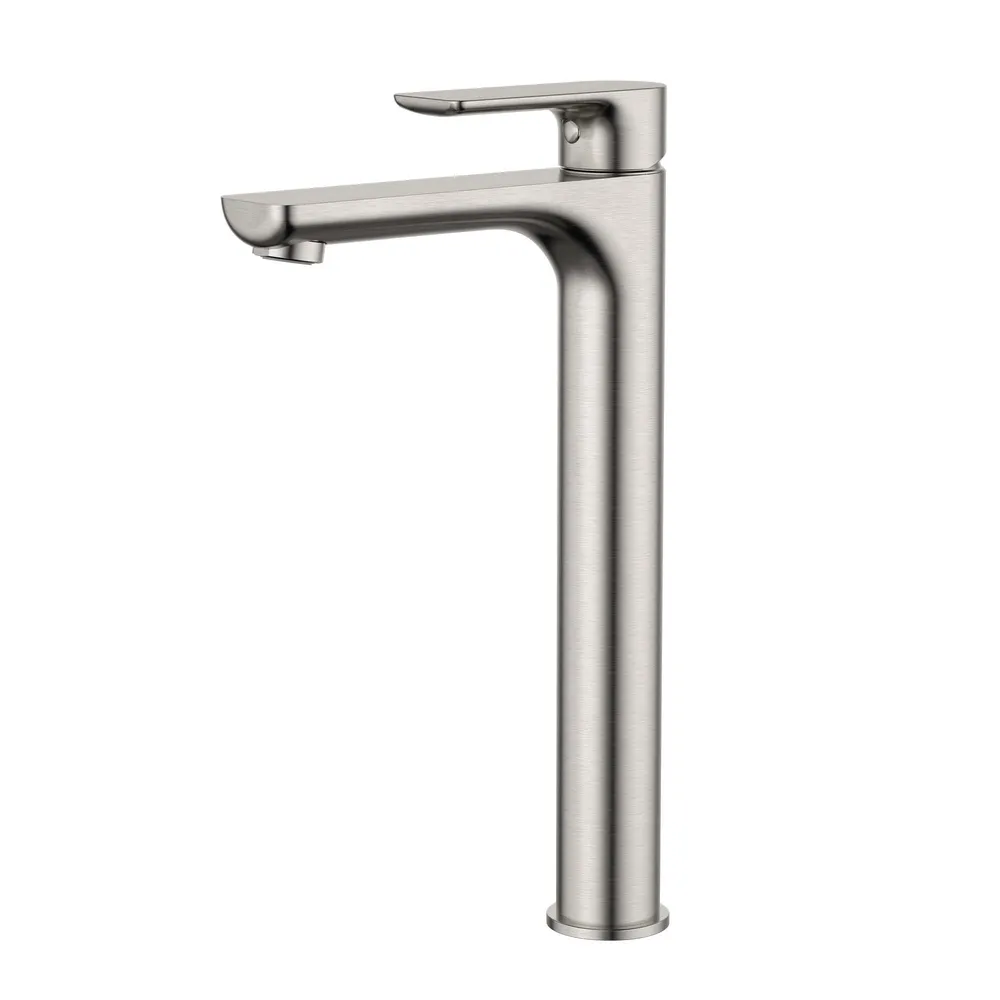 Kiama High-Rise Basin Mixer PVD
Silver Nickel
