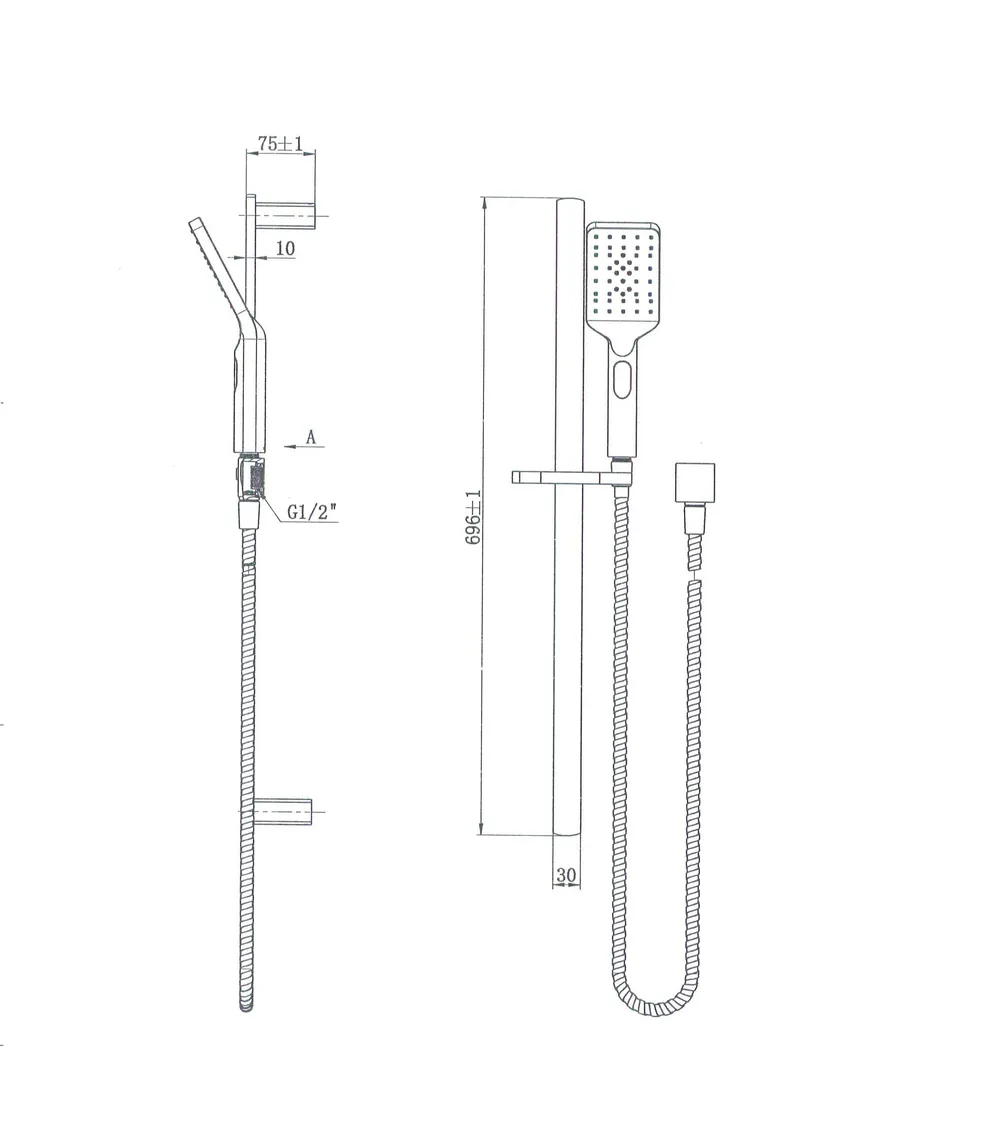 Kiama Rail Shower PVD
Silver Nickel thumbnail 2