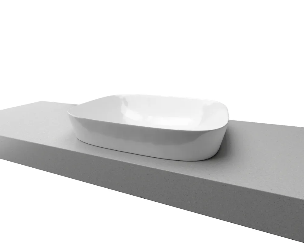 Lorenzo Basin White Gloss thumbnail 3