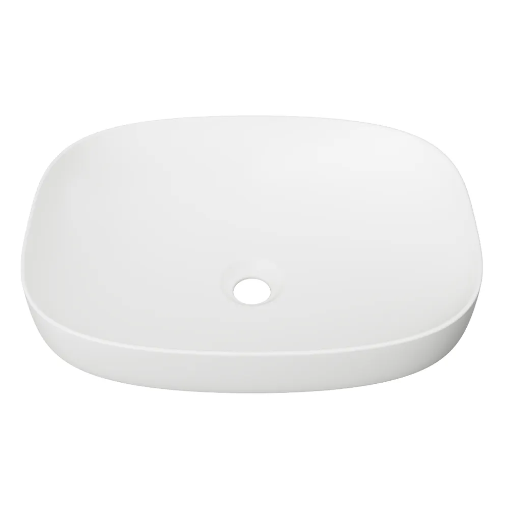 Lorenzo Basin White Matt