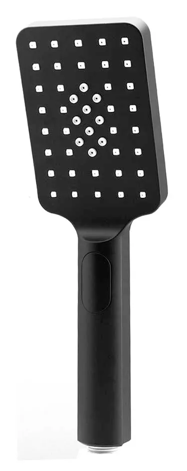 Microphone Hand Shower Square Electroplated
Matt Black