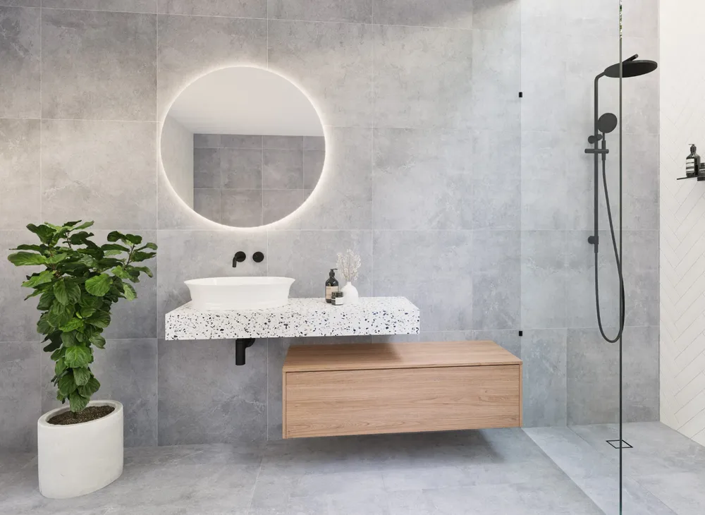 Milan Wall Hung Cabinet + Floating Top