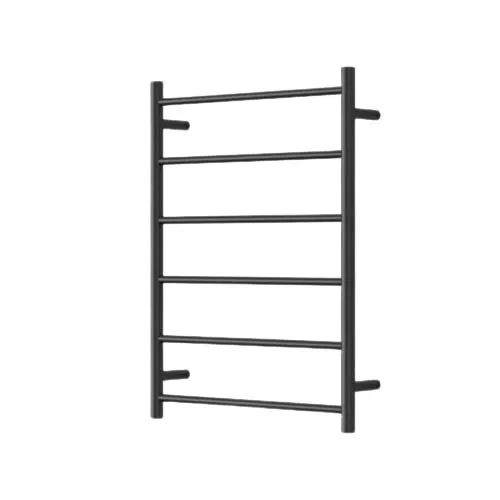 Mirage 6 Bar Heated Towel Rail
600Mm X 800Mm Matt Black