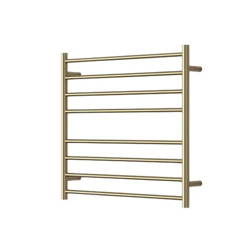 Mirage 8 Bar Wide Heated Towel Rail
750Mm X 700Mm Brushed Bronze