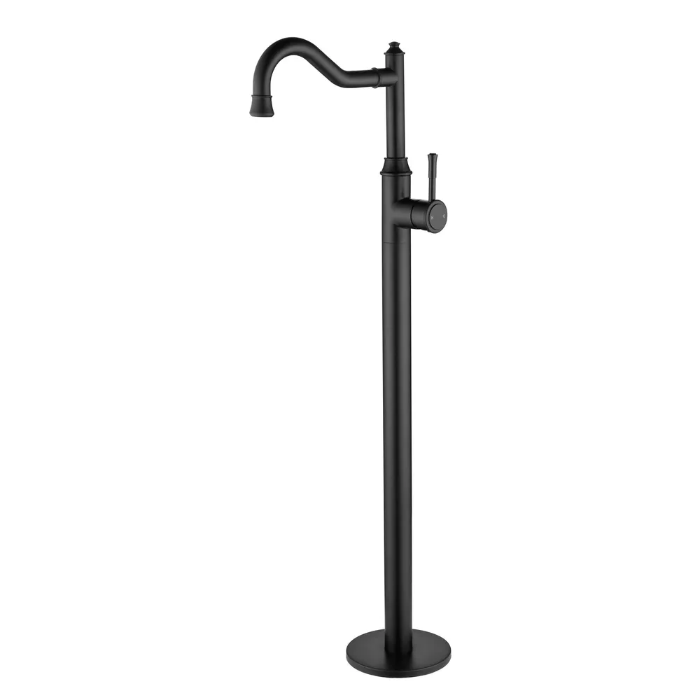 Montpellier Freestanding Bath Mixer Electroplated
Matt Black