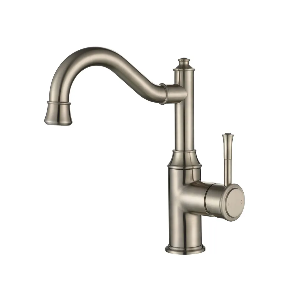 Montpellier High Rise Basin Mixer PVD
Brushed Nickel