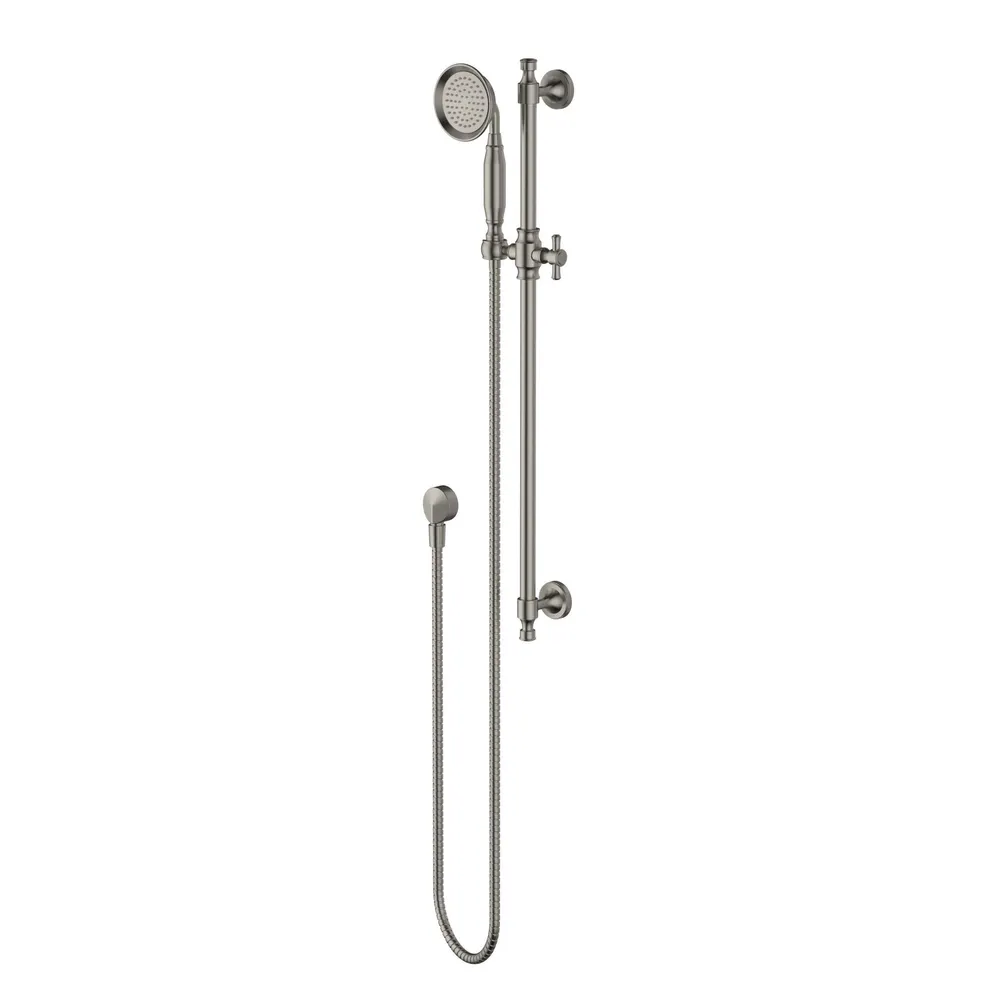 Montpellier Shower On Rail PVD
Brushed Nickel