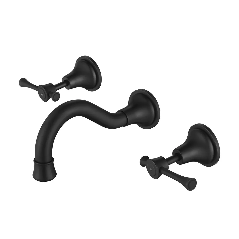 Montpellier Wall Spa & Sink Set Electroplated
Matt Black