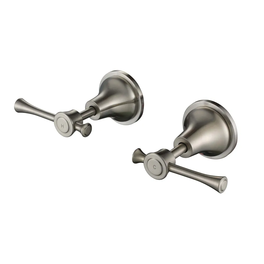 Montpellier Wall Top Assemblies PVD
Brushed Nickel