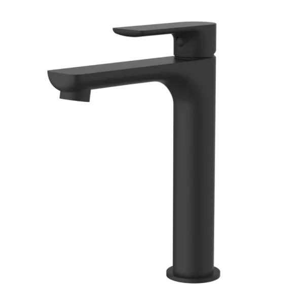 Nova Mid Rise Basin Mixer Matte Black