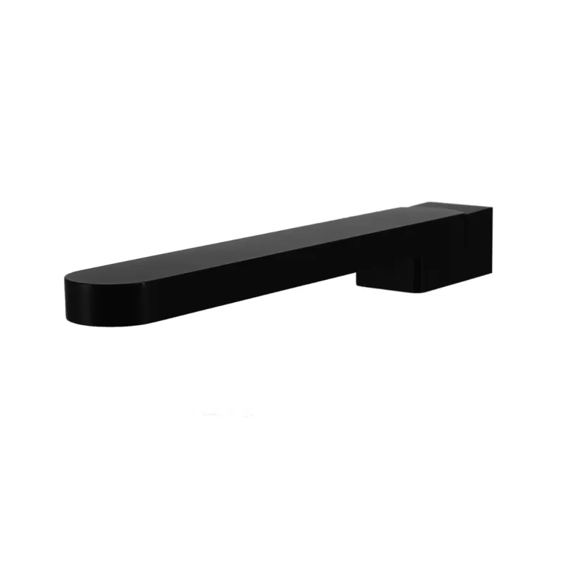 Nova Swivel Bath Spout Matte Black