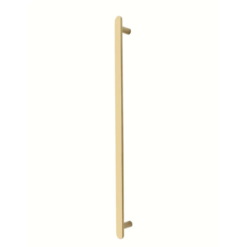 Nova Vertical Heated Towel Rail Brushed Bronze