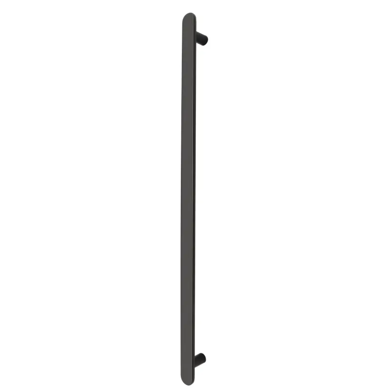 Nova Vertical Heated Towel Rail Matte Black