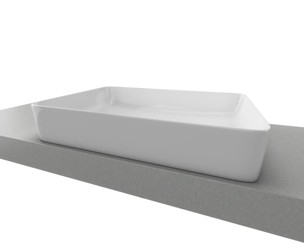 Quill Basin White Gloss thumbnail 3