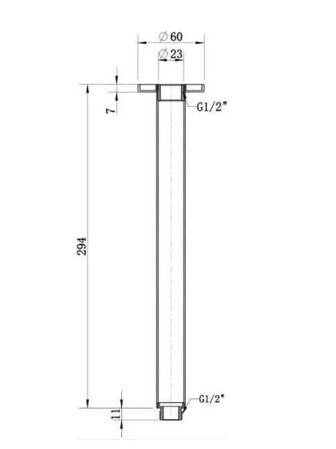 Round Ceiling Shower Arm
300Mm PVD
Champagne thumbnail 2