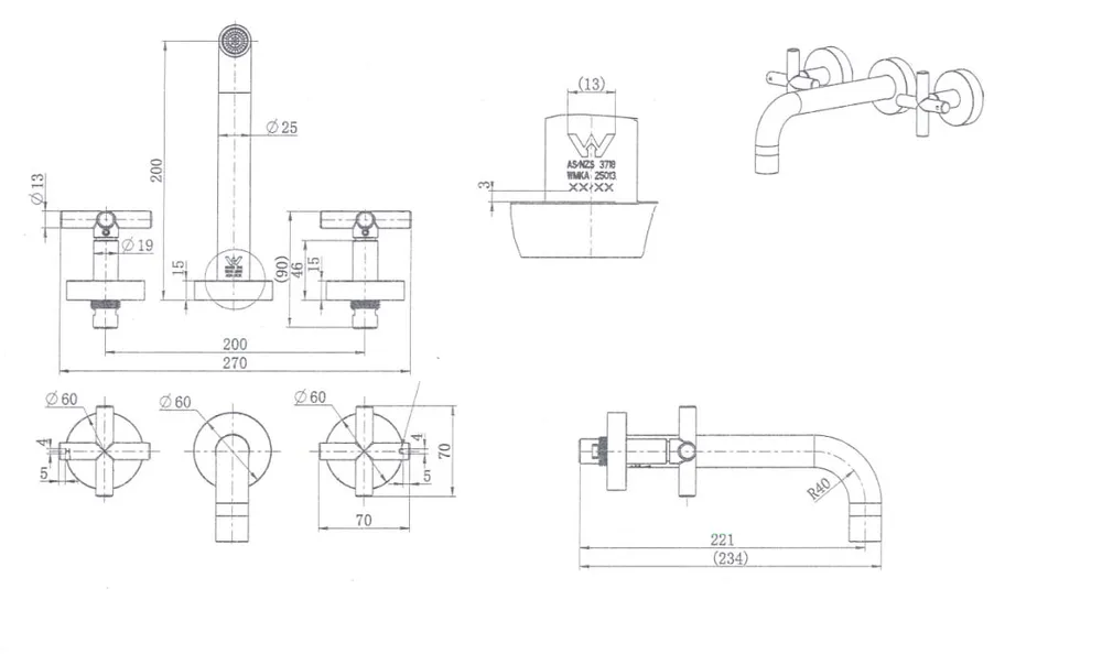 Ryker Bath Set PVD
Brushed Nickel thumbnail 2