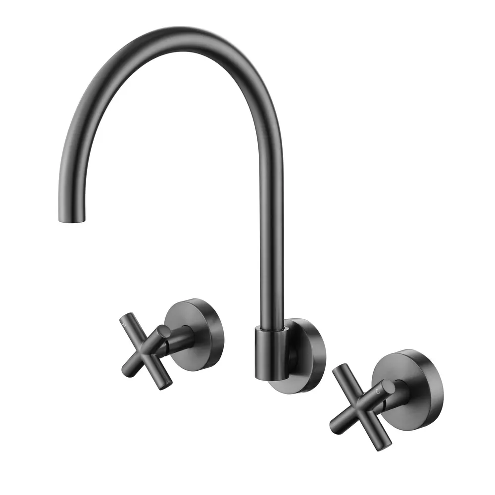 Ryker Wall Sink Set Electroplated
Gunmetal
