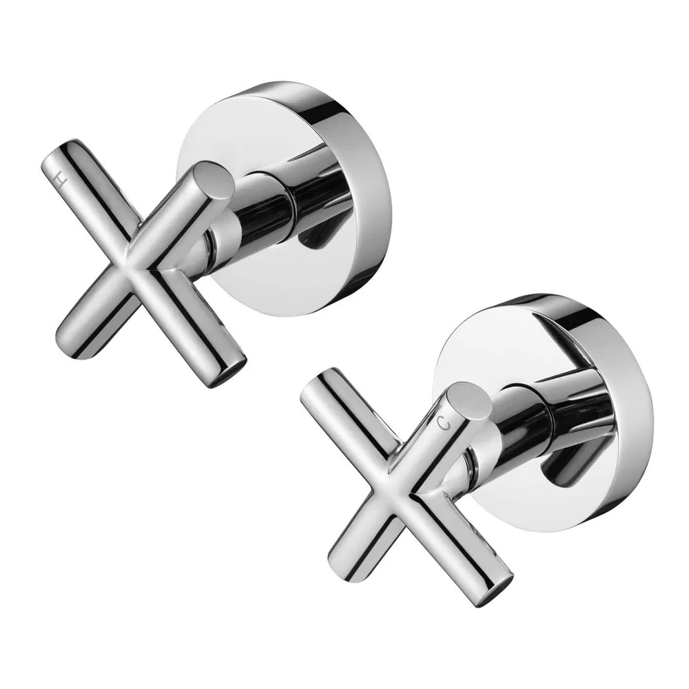 Ryker Wall Top Assemblies Electroplated Chrome
