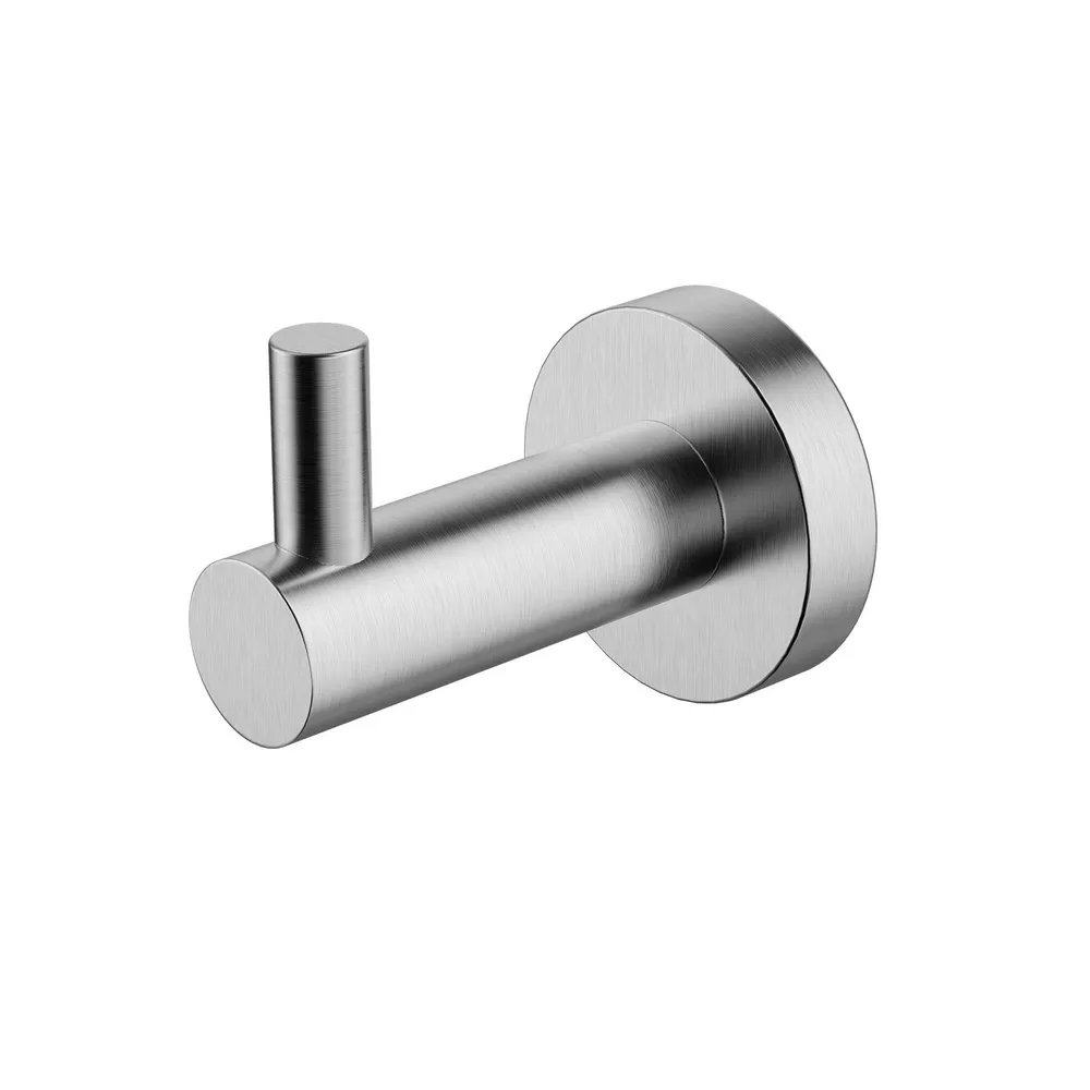 Single Robe Hook Electroplated
Brushed Chrome