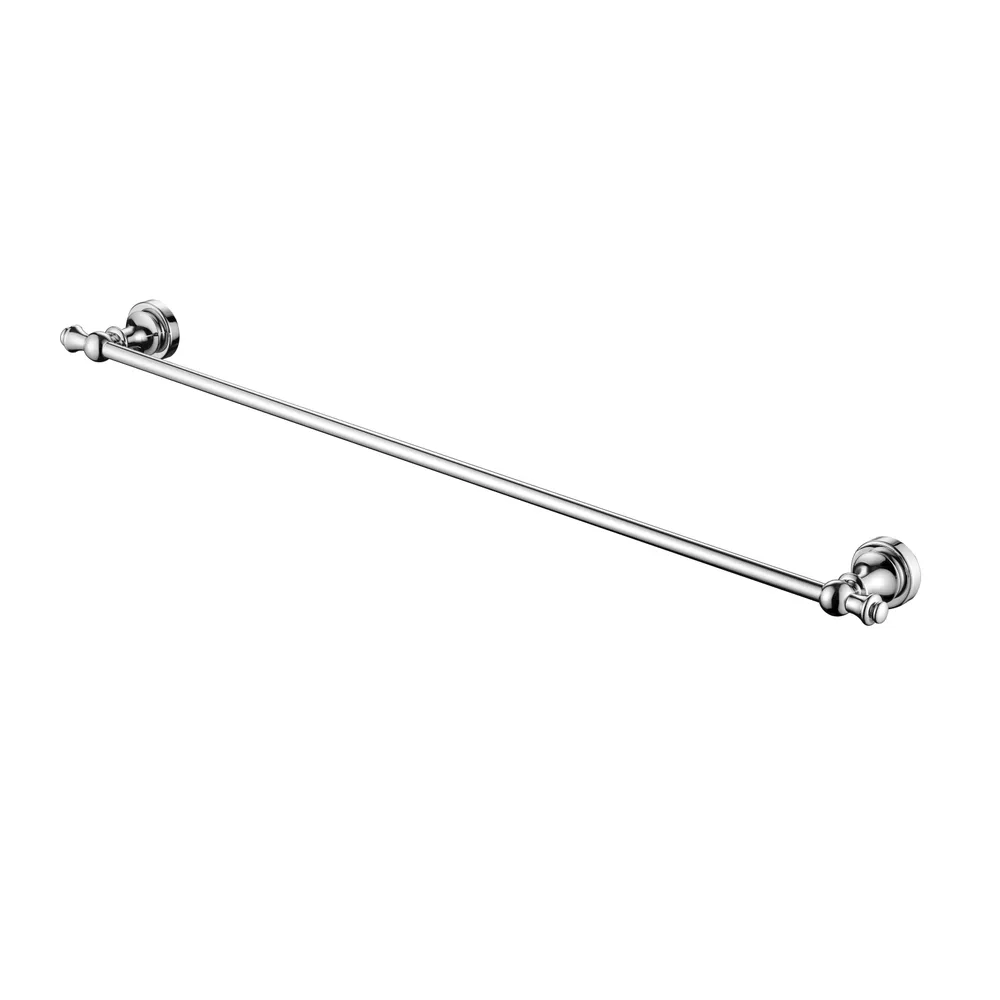 Single Towel Rail 750Mm Electroplated Chrome