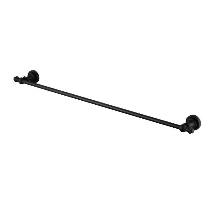 Single Towel Rail 750Mm Electroplated
Matt Black