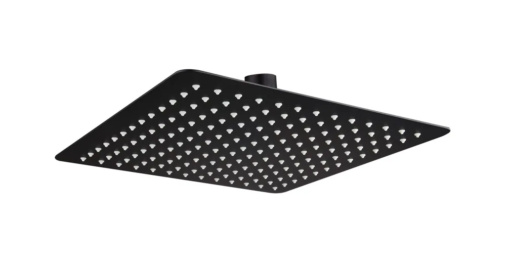 Stainless Steel Sqr Shower Head 300Mm Electroplated
Matt Black