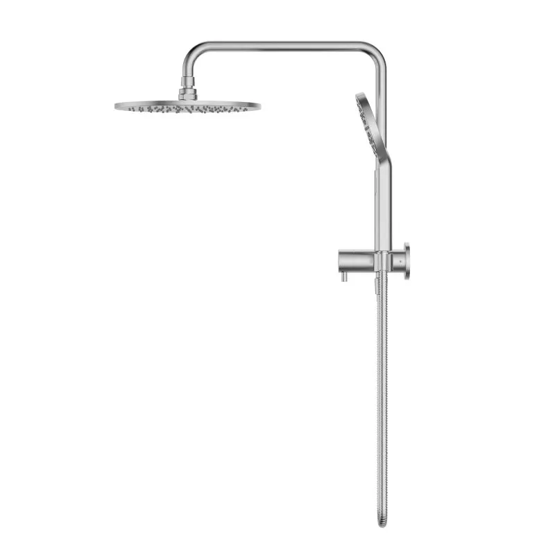 Star Compact Half Shower Column Set Brushed Chrome thumbnail 2