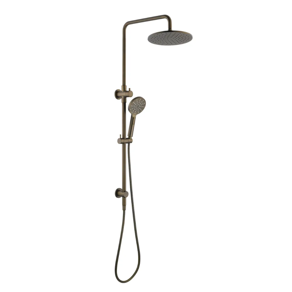 Star Luxury Shower Column Set Antique Brass thumbnail 1