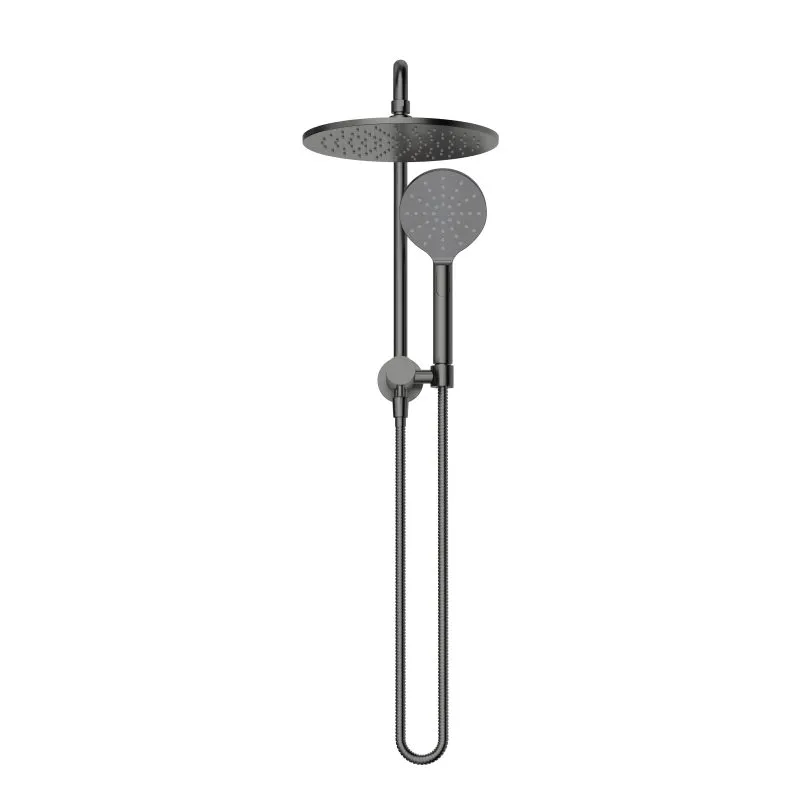 Star Compact Half Shower Column Set Gun Metal
