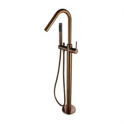 Star Freestanding Bath Mixer
With Hand ShowerPvd
Champagne