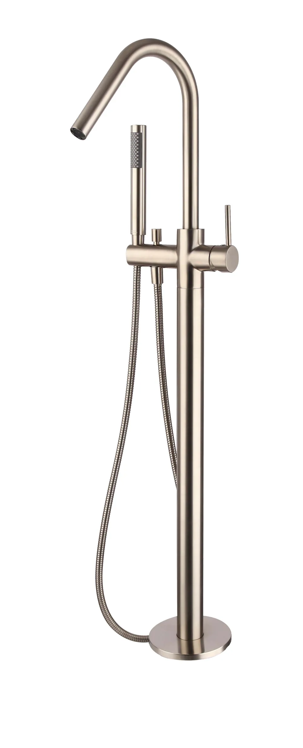 Star Freestanding Bath Mixer
With Hand ShowerPvdBrushed Nickel