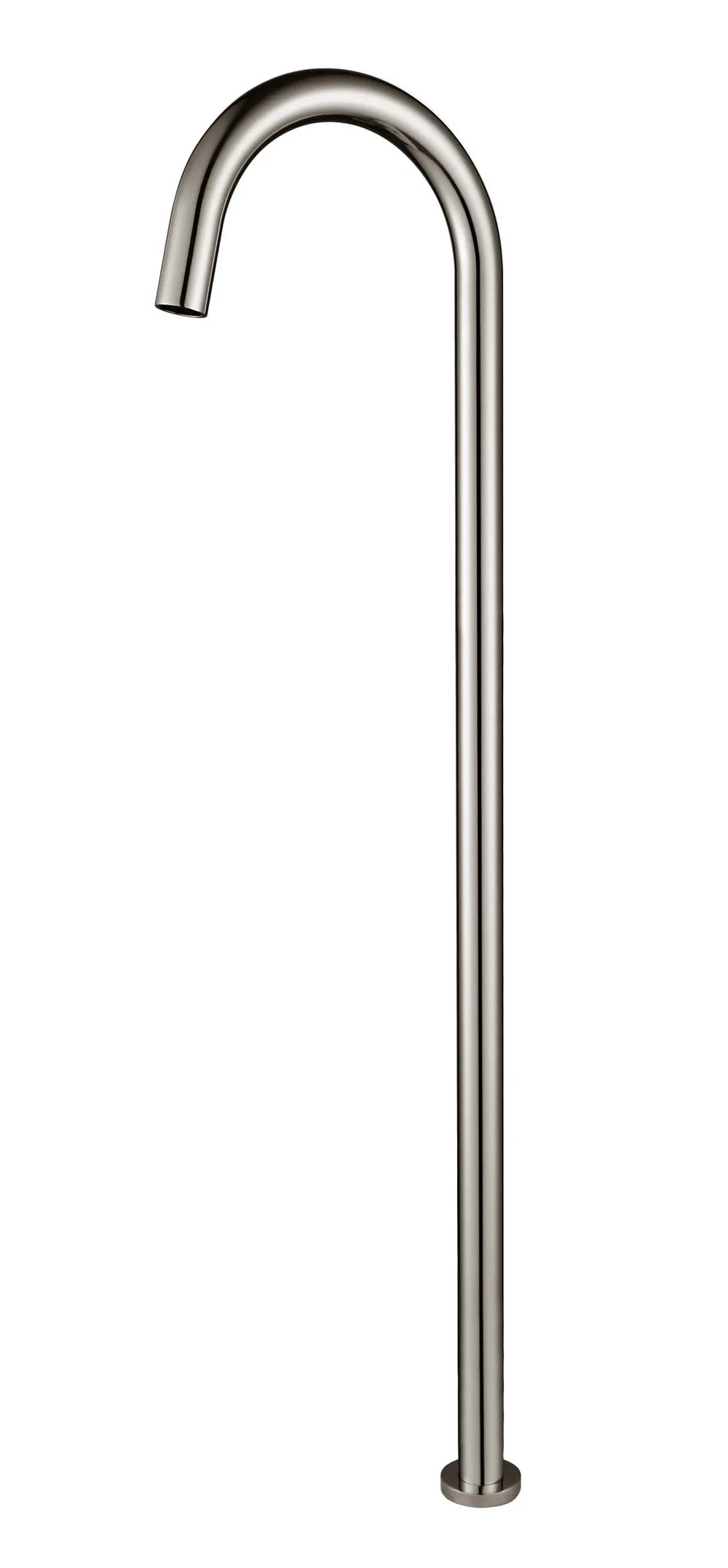 Star Freestanding Bath SpoutPvdBrushed Nickel