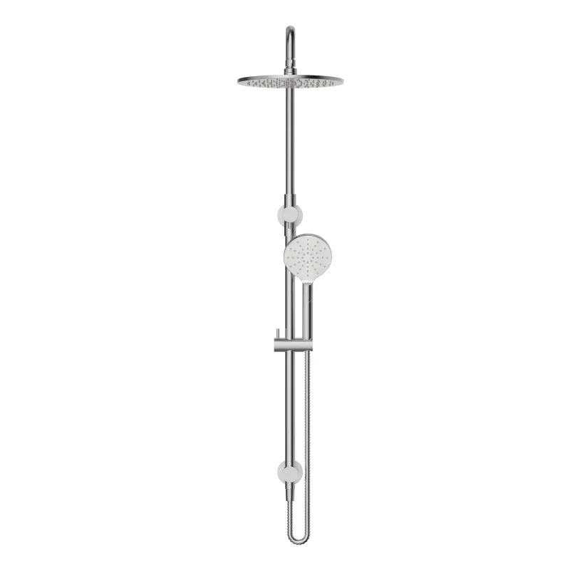 Star Luxury Shower Column Set Brushed Chrome