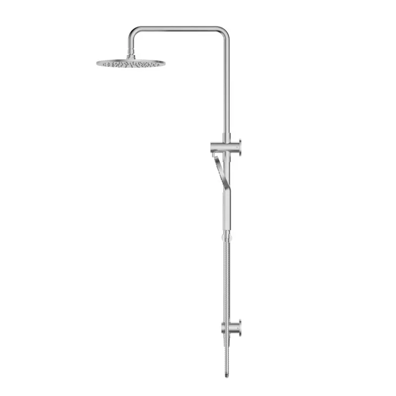 Star Luxury Shower Column Set Brushed Chrome thumbnail 2